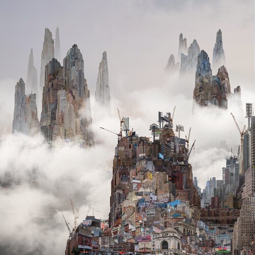 Chinatown par Yang Yongliang 杨泳梁, Autres supports en vente sur Singulart