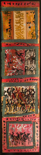 Collage 1994 - 1996 de Purvis Young, Pintura a la venta en Singulart