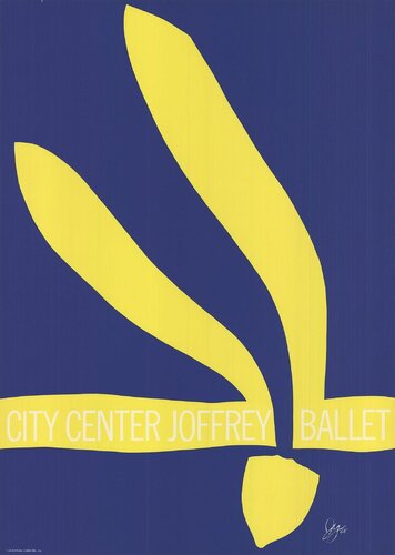 City Center Joffrey Ballet von Jack Youngerman, Druck kaufen auf Singulart