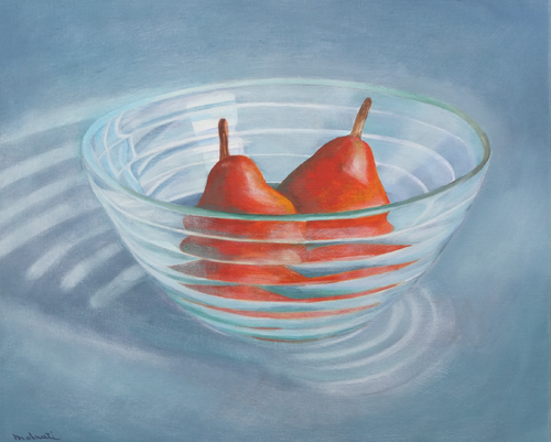 A nice pair of pears van François Malnati, Schilderij te koop op Singulart