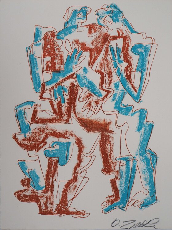 Le couple sculptural Ossip Zadkine