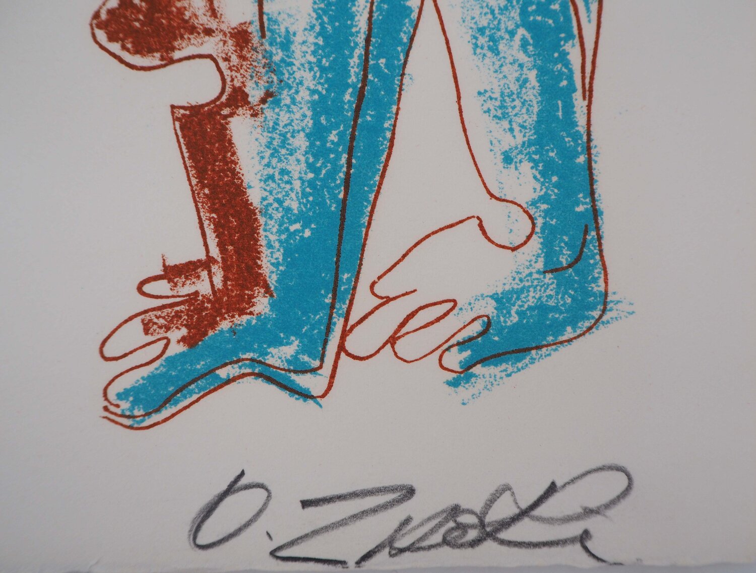 Le couple sculptural Ossip Zadkine Stampa in vendita