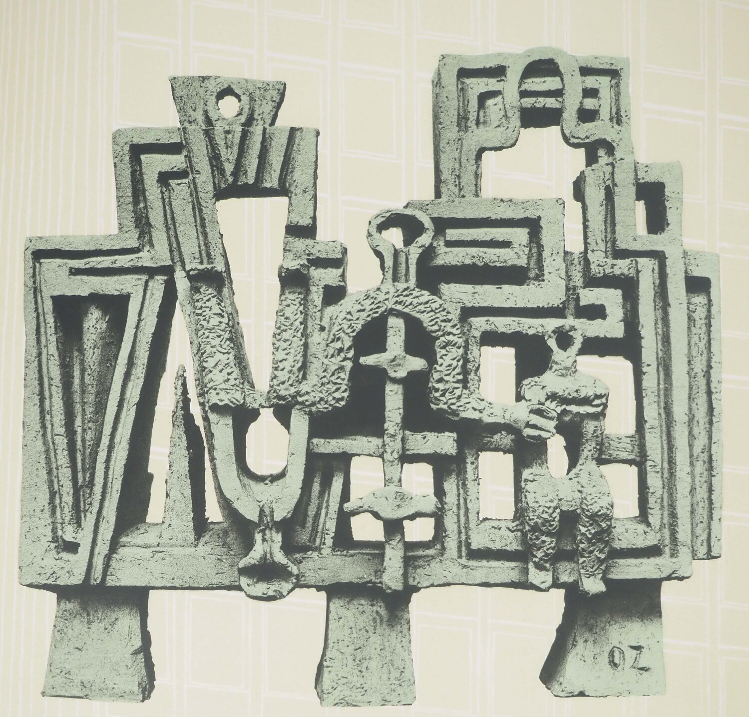 Construction Ossip Zadkine Impresión en venta