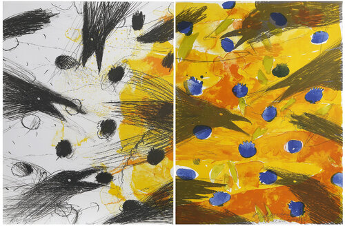 Jamboree Crows by Robert Zakanitch, Print for Sale on Singulart