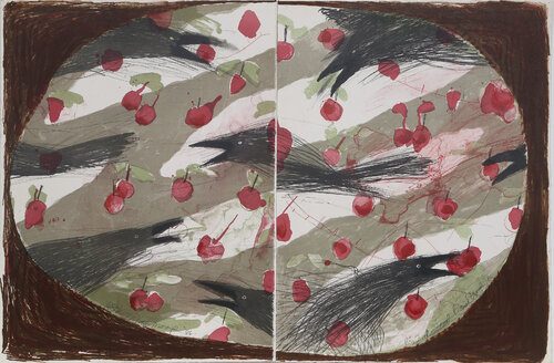 Sunday Crows by Robert Zakanitch, Print for Sale on Singulart