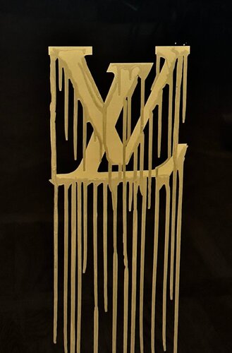 Liquidated Louis Vuitton by Zevs, Painting for Sale on Singulart