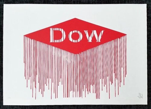 Liquidated DOW by Zevs, Print for Sale on Singulart