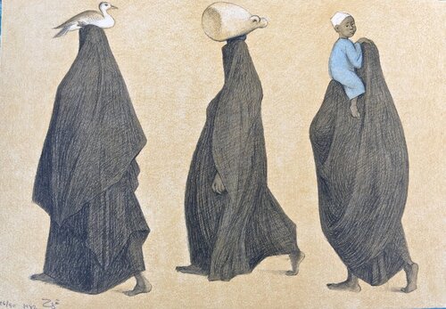 Impressions of Egipto (Egypt) plate 10 par Francisco Zúñiga, Édition en vente sur Singulart
