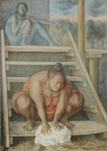 La Escalera by Francisco Zúñiga, 인쇄 for Sale on Singulart
