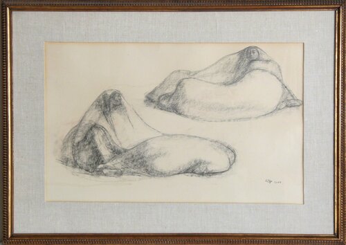 Seated Pair di Francisco Zúñiga, Opera su carta in vendita su Singulart