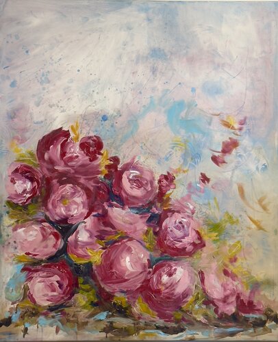Lichtleise by Yvonne Franke, Painting for Sale on Singulart