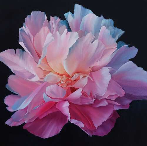 Peony Symphony van Tatiana Altmann, Schilderij te koop op Singulart