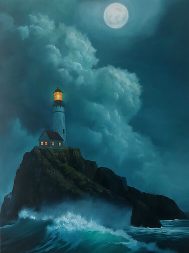 Light of hope von Tatiana Altmann, Malerei kaufen auf Singulart
