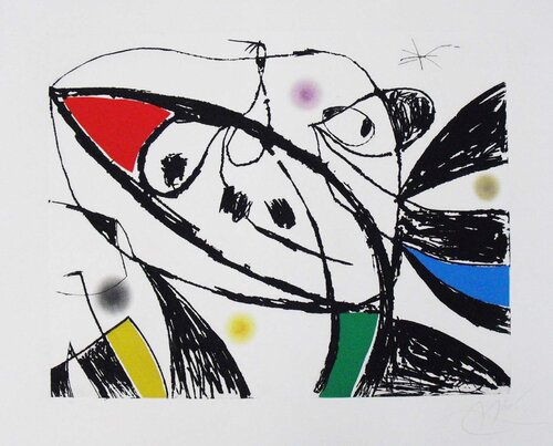 Serie Mallorca, Plate III Joan Miró