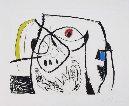 Serie Mallorca, Plate V Joan Miró