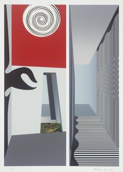 リチャード ハミルトン Richard Hamilton リトグラフ サンセット 2149194_3746374b79601c16ff1b51