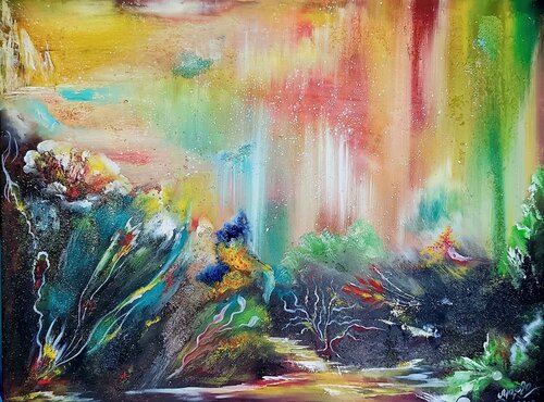 Memories of Bali von Margarita Akhmetgaleeva, Malerei kaufen auf Singulart