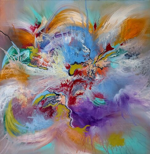 Origin von Margarita Akhmetgaleeva, Malerei kaufen auf Singulart