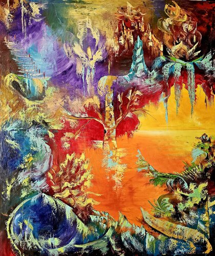 Another Universe von Margarita Akhmetgaleeva, Malerei kaufen auf Singulart