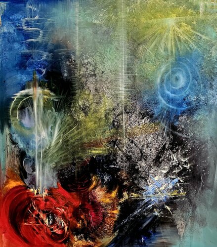 Letters from the Universe par Margarita Akhmetgaleeva, Peinture en vente sur Singulart