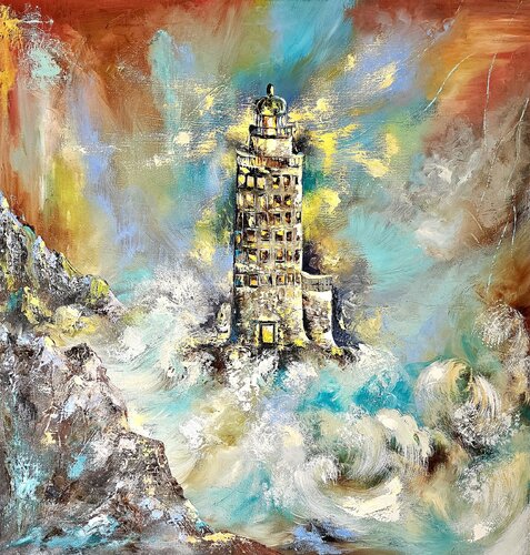 Great Lighthouse von Margarita Akhmetgaleeva, Malerei kaufen auf Singulart