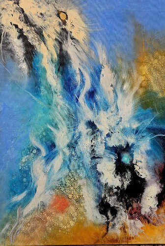 Milky Way van Margarita Akhmetgaleeva, Schilderij te koop op Singulart