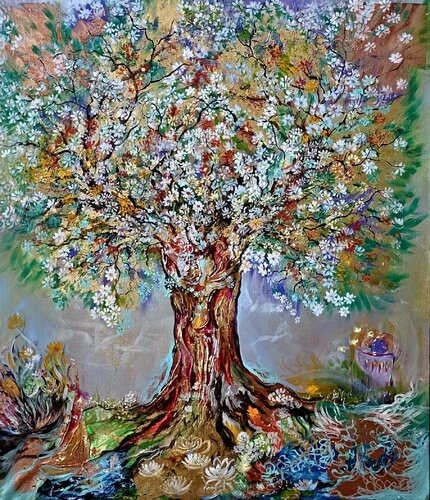 Sacred Connection von Margarita Akhmetgaleeva, Malerei kaufen auf Singulart