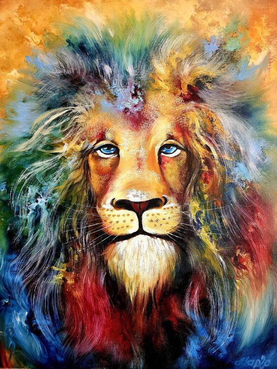 My  Lion Margarita Akhmetgaleeva