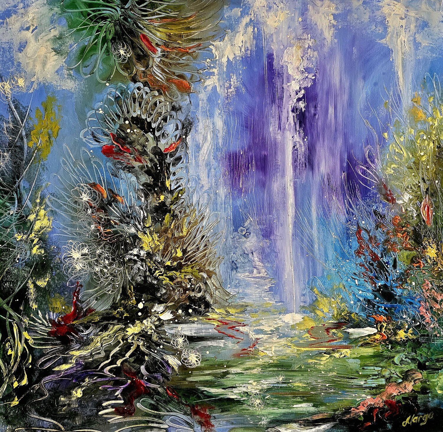 Heavenly  Waterfall Margarita Akhmetgaleeva