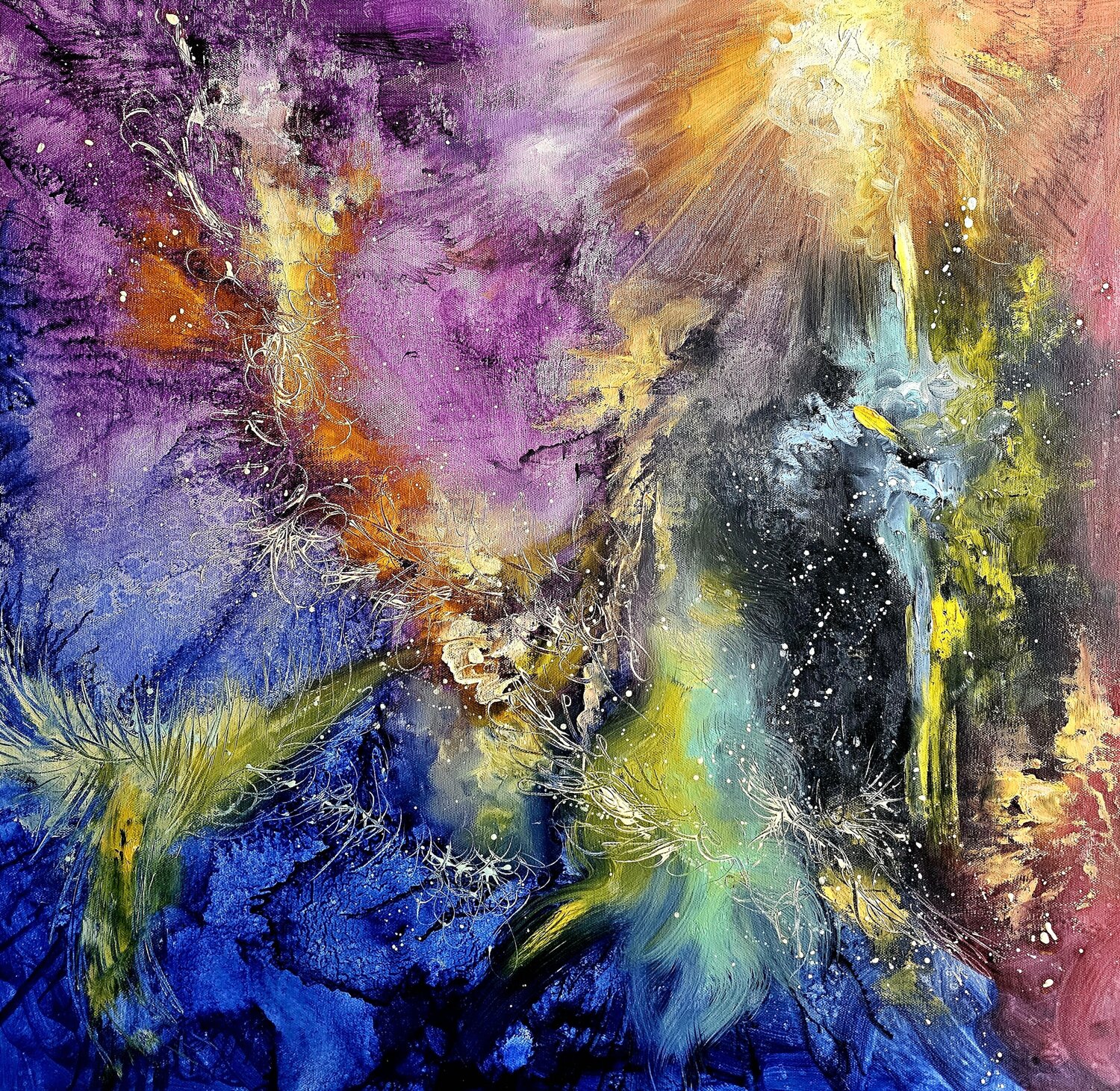 Strength in calmness Margarita Akhmetgaleeva Originalgemälde zu verkaufen