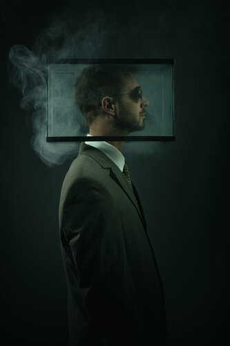 The Smoke - Dibond + Caisse américaine de Cédric Brion, Fotografía a la venta en Singulart