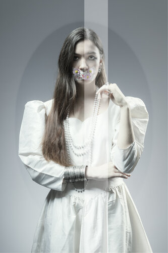 Flowers V - Tirage fine-art sur Dibond + Caisse américaine di Cédric Brion, Fotografia in vendita su Singulart