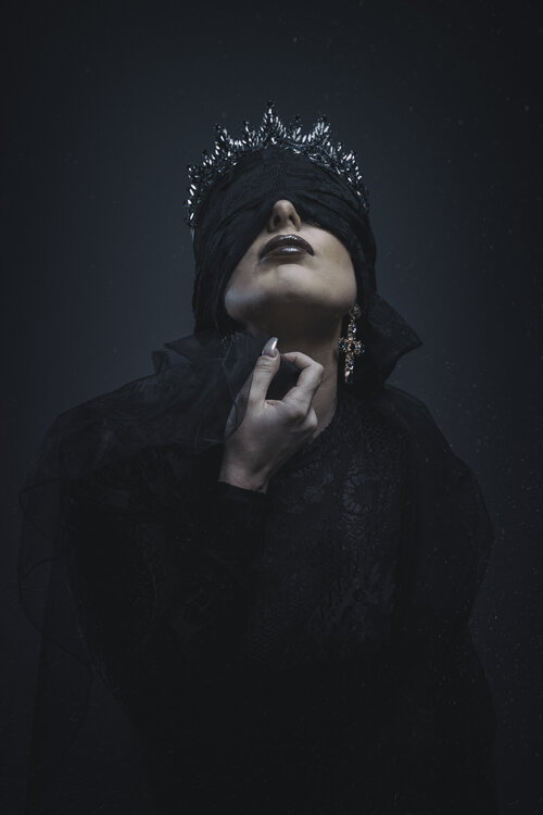 La Couronne de Silence VII - Dibond + Caisse américaine Cédric Brion