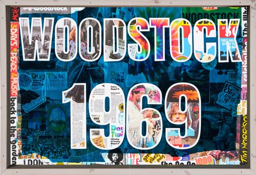 WOODSTOCK 1969 von Xavi Castel, Malerei kaufen auf Singulart