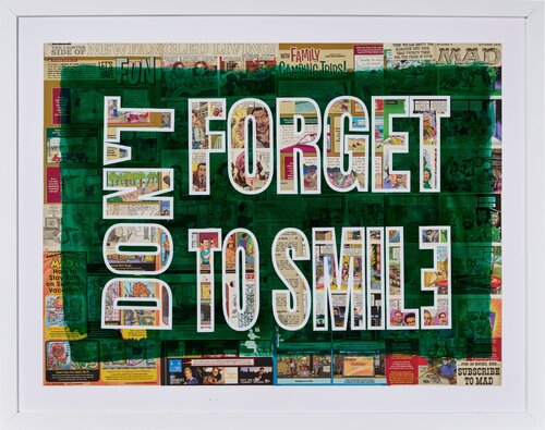 DON´T FORGET TO SMILE van Xavi Castel, Schilderij te koop op Singulart