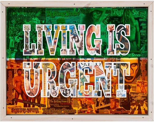 LIVING IS URGENT II van Xavi Castel, Schilderij te koop op Singulart