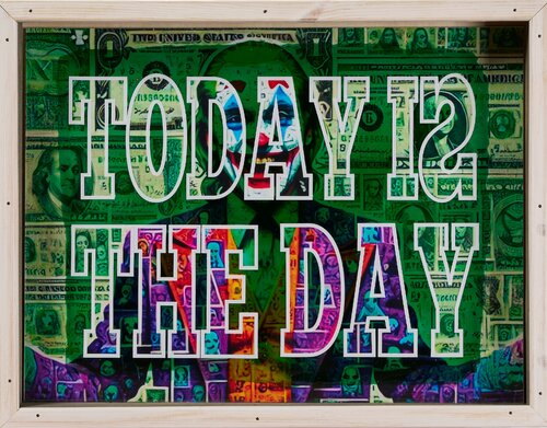 TODAY IS THE DAY II par Xavi Castel, Peinture en vente sur Singulart