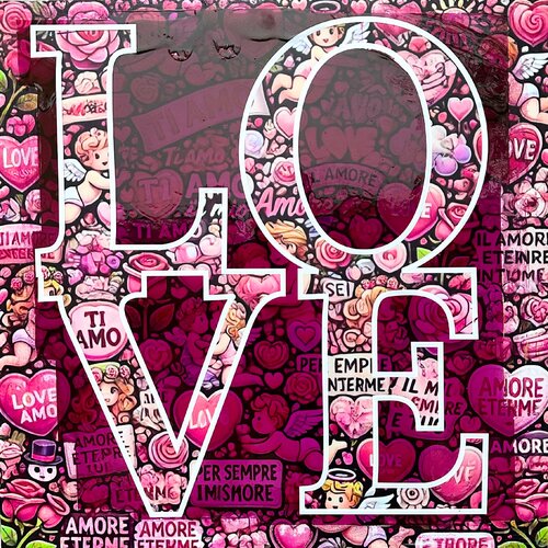 LOVE II von Xavi Castel, Malerei kaufen auf Singulart