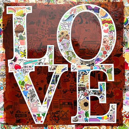 LOVE IV de Xavi Castel, Pintura a la venta en Singulart