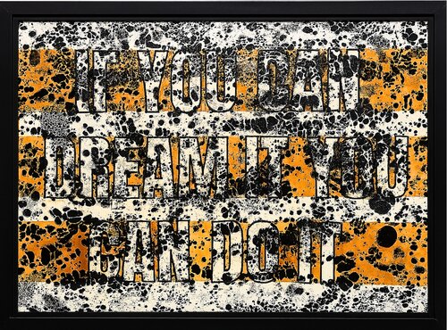 IF YOU CAN DREAM IT YOU CAN DO IT von Xavi Castel, Malerei kaufen auf Singulart