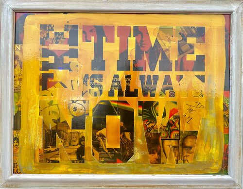 The Time is Always Now (Pink Floyd) par Xavi Castel, Dessin en vente sur Singulart