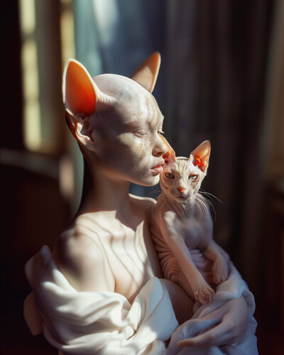 Catamorphosis - fine art print von Inna Etuvgi, Digital kaufen auf Singulart