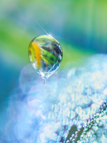 Above the Clouds – studio edition - art photo print van Inna Etuvgi, Fotografie te koop op Singulart