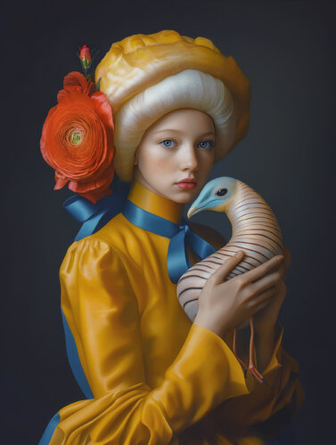 Embrace Your Odds – Surreal Digital Fine Art by Inna Etuvgi van Inna Etuvgi, Digitaal te koop op Singulart