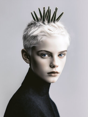 LA PETITE CACTUS – Fine Art Print  by Inna Etuvgi van Inna Etuvgi, Digitaal te koop op Singulart