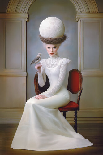 Full Moon Situation - Collector's Master Edition par Inna Etuvgi, Digital en vente sur Singulart