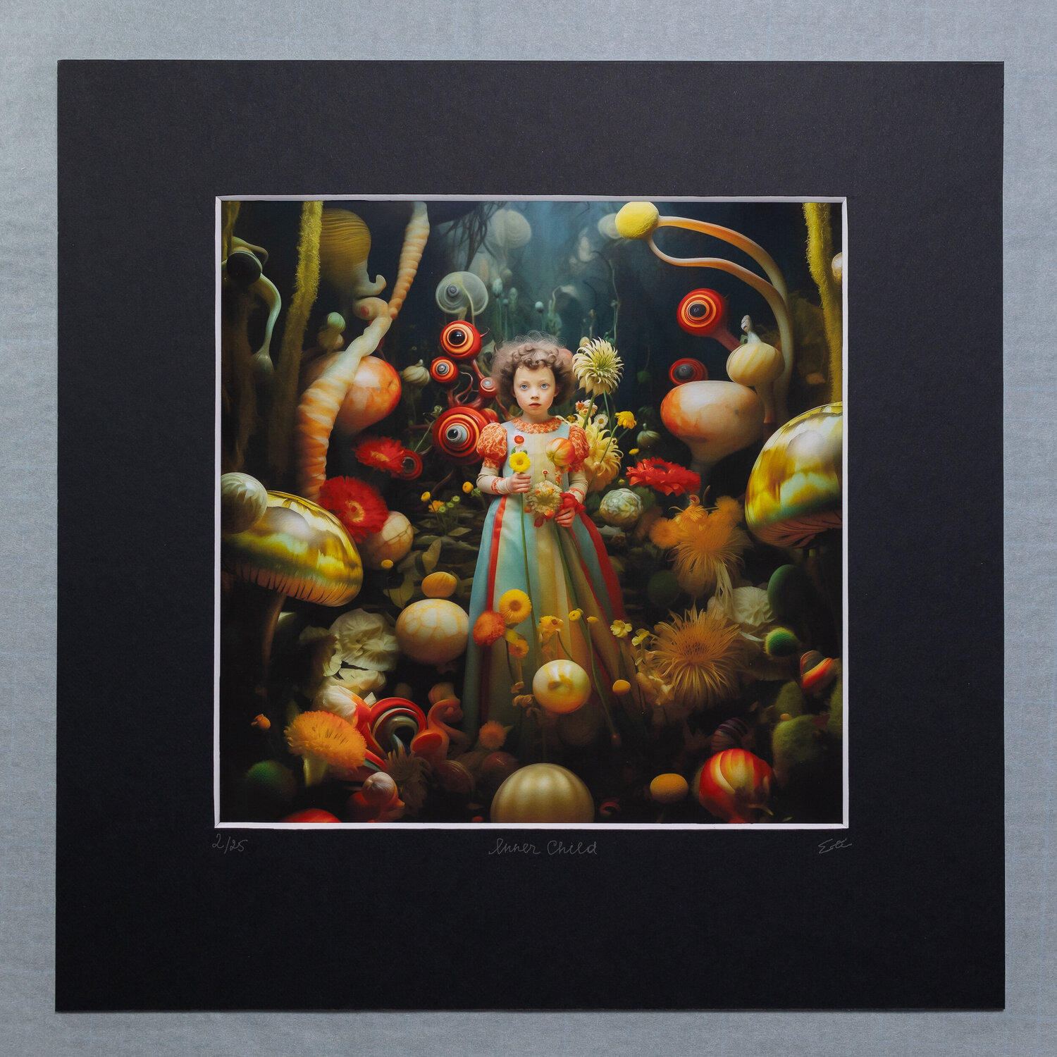 Inner Child - matted fine art print by Inna Etuvgi Inna Etuvgi Digital zu verkaufen