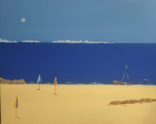 Marina chiara van Diego Veneziani, Schilderij te koop op Singulart