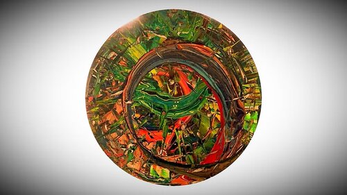 "THE HOME OF CHARYBDIS" von Marco Skura, Malerei kaufen auf Singulart