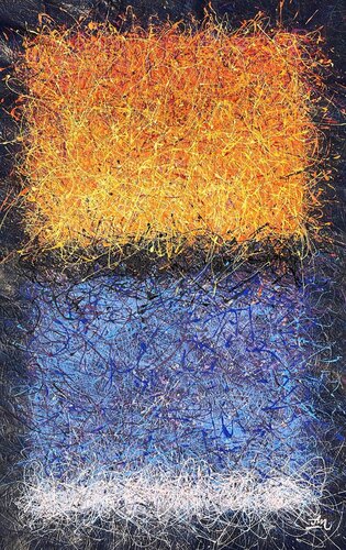 Rothko inspired - Now’s the time van Nadiia Antoniuk, Schilderij te koop op Singulart